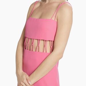 Alexis NWT Kim Pink Strappy Cutout Dress